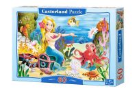 Castorland C60-06328 Пазл Русалочка, 60 деталей