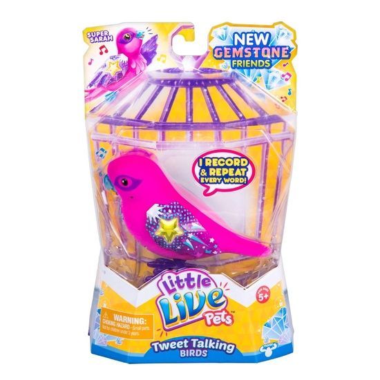 Little Live Pets 28354 Интерактивная птичка Super Sarah