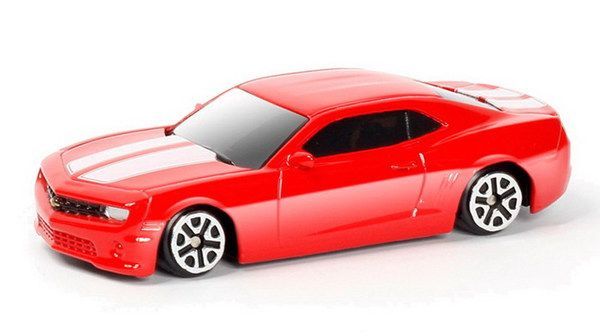RMZ City 344004S-RD Машина металлическая Chevrolet Camaro, 1:64, цвет красный
