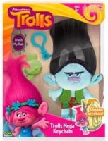 Zuru 6202 Trolls Мягкая игрушка-брелок Цветан, 20 см