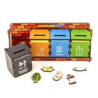 Woodlandtoys 133101 Развивающий набор Woodlandtoys Сортировка мусора 22,5*5,5*9 см