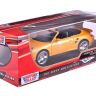 Motormax 73348 Коллекционная модель машины Porsche 911 Turbo Cabriolet, 1:24, желтая