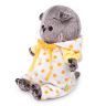 BUDI BASA BB-043 Мягкая игрушка Кот Басик BABY в комбинезончике, 20 см