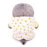 BUDI BASA BB-043 Мягкая игрушка Кот Басик BABY в комбинезончике, 20 см