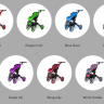 Buggy Boom 9005 Коляска Aurora для кукол многофункциональная прогулочная-трансформер 12 в 1