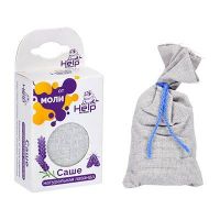 HELP 80310 Саше HELP от МОЛИ 100% натуральная лаванда, 1шт в уп, 8 г