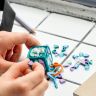 Lego Dots 41928 Конструктор Лего Дотс Брелок Нарвал, 85 деталей