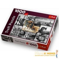Trefl 10279 Пазл Париж, коллаж, 1000 деталей