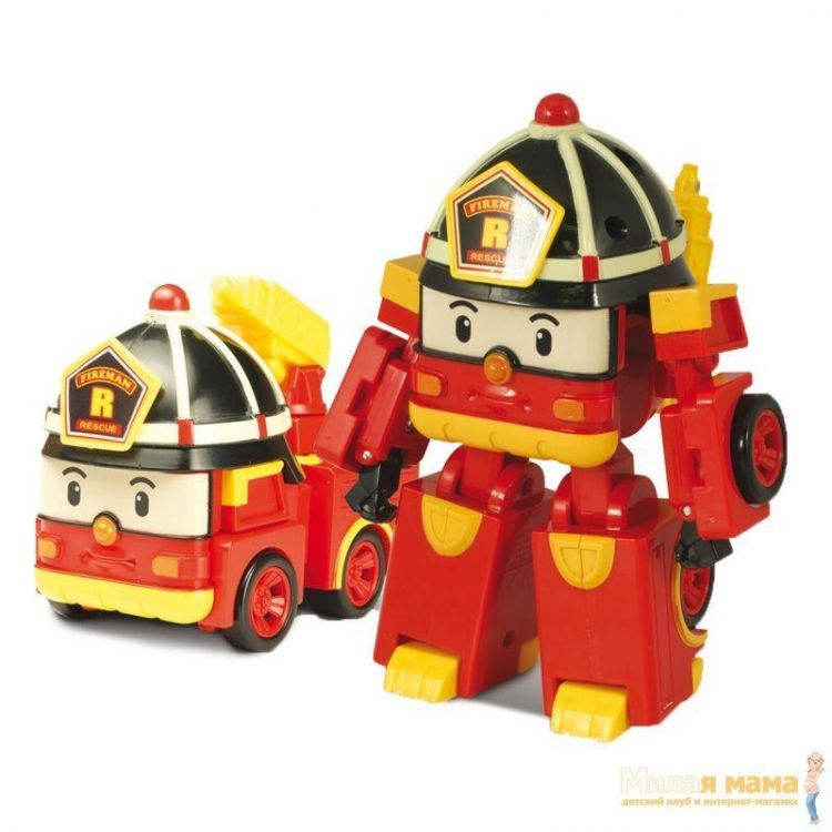 Robocar POLI 83170 Рой трансформер 10 см