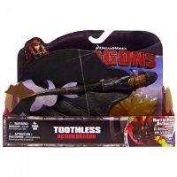 Dragons 66550 Дрэгонс Функциональные драконы Беззубик (Toothless) с огненными крыльями