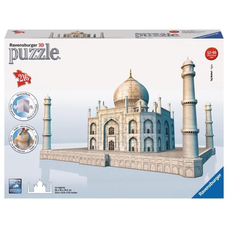 Ravensburger 12564 Пазл 3D Тадж Махал