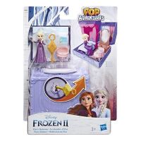 Hasbro E6859 Принцессы Дисней Мини-кукла Холодное сердце 2 Игровой набор "Шкатулка" Спальня Эльзы