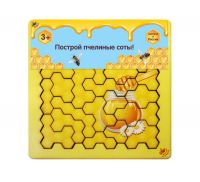 Мастер Игрушек IG0183 Головоломка Пчелиные соты цветные