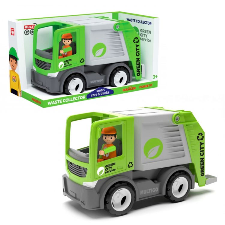 EFKO 27283 Мусоровоз MultiGo с фигуркой водителя