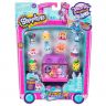 Moose 56514 Shopkins S8 Набор из 12 фигурок с элементами здания «Европа»