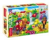 Hatber 120ПЗ5-13096 Пазл Hatber Чиполлино 120 элементов А5 формат 230Х165мм