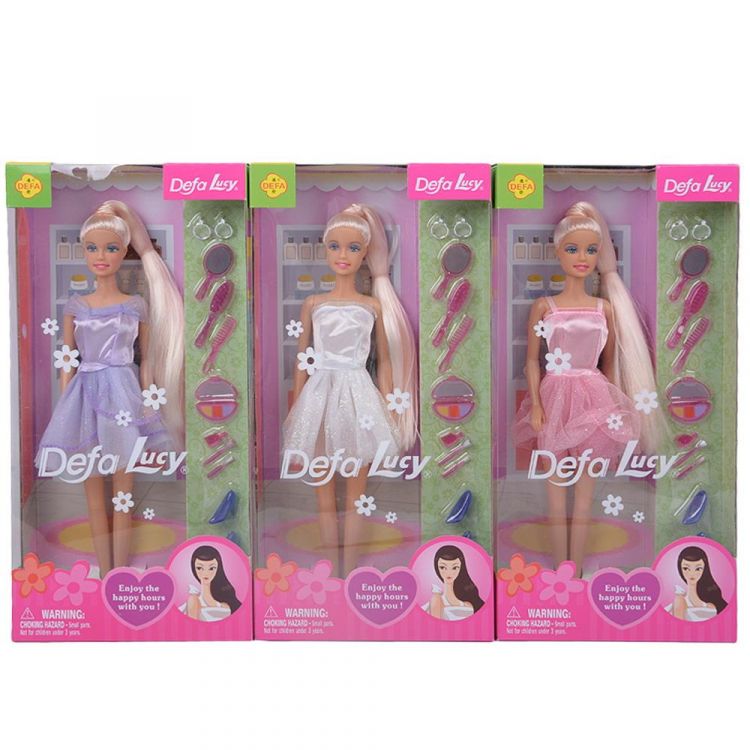 DEFA 8066d Кукла Defa Lucy В салоне красоты, 29 см, 3 вида DEFA 8066d Кукла Defa Lucy В салоне красоты, 29 см, 3 вида