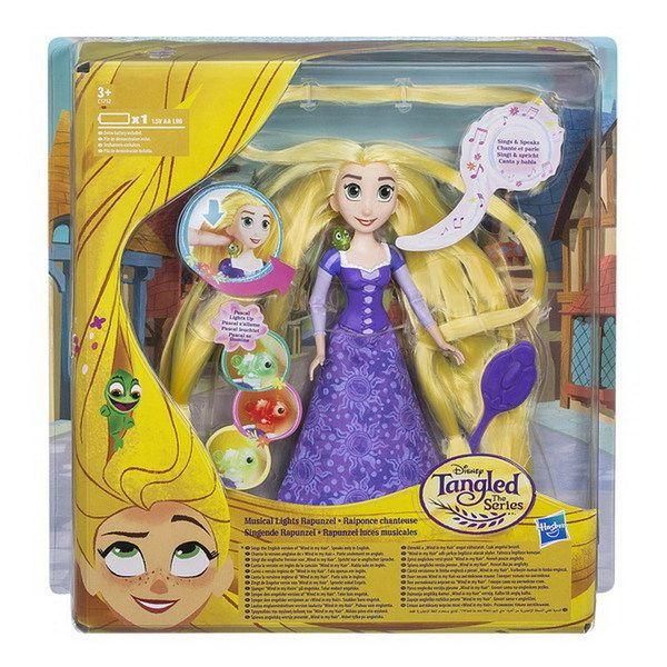 Hasbro C1752 Кукла Принцесса Дисней Рапунцель Запутанная история, поющая (свет, звук)