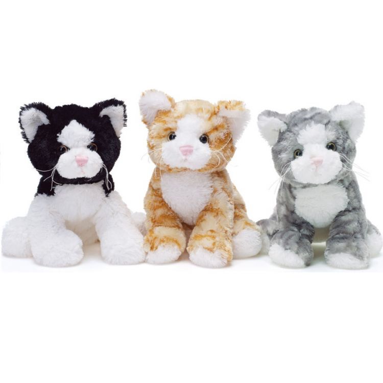 Мягкая игрушка Teddykompaniet котенок, рыжий, 23 см