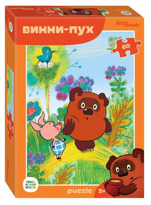 СТЕП ПАЗЛ 81030 Пазл STEP puzzle Винни Пух 60 элементов СТЕП ПАЗЛ 81030 Пазл STEP puzzle Винни Пух 60 элементов