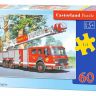 Castorland C60-06359 Пазл Пожарная команда, 60 деталей