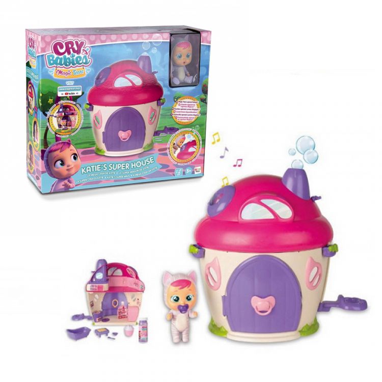 IMC Toys 97940 CryBabies Magic Tears Супер дом Кэти (со звуком)