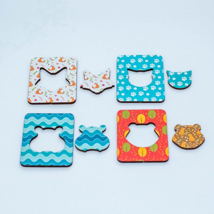 Woodlandtoys 068202 Развивающий набор Woodlandtoys Доски Сегена Животные набор 18 шт 11*16*5 см Woodlandtoys 068202 Развивающий набор Woodlandtoys Доски Сегена Животные набор 18 шт 11*16*5 см