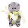 BUDI BASA BB-035 Мягкая игрушка Кот Басик BABY с погремушкой, 20 см