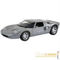 Motormax 73297 Коллекционная модель машины Ford GT Concept, 1:24, серебристая