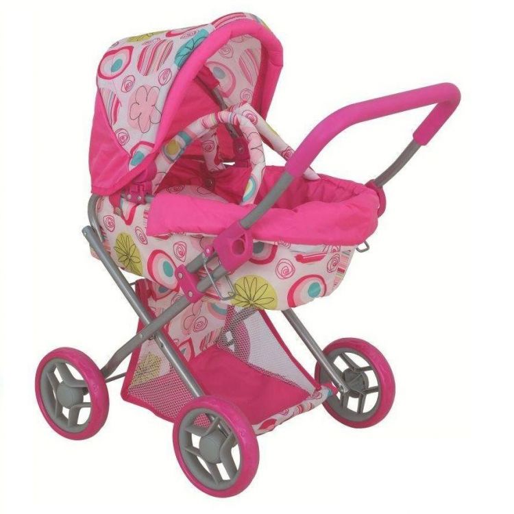 Melobo 8446 Коляска Buggy Boom Infinia для кукол, классическая, 2 в 1