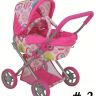 Melobo 8446 Коляска Buggy Boom Infinia для кукол, классическая, 2 в 1