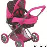 Melobo 8446 Коляска Buggy Boom Infinia для кукол, классическая, 2 в 1