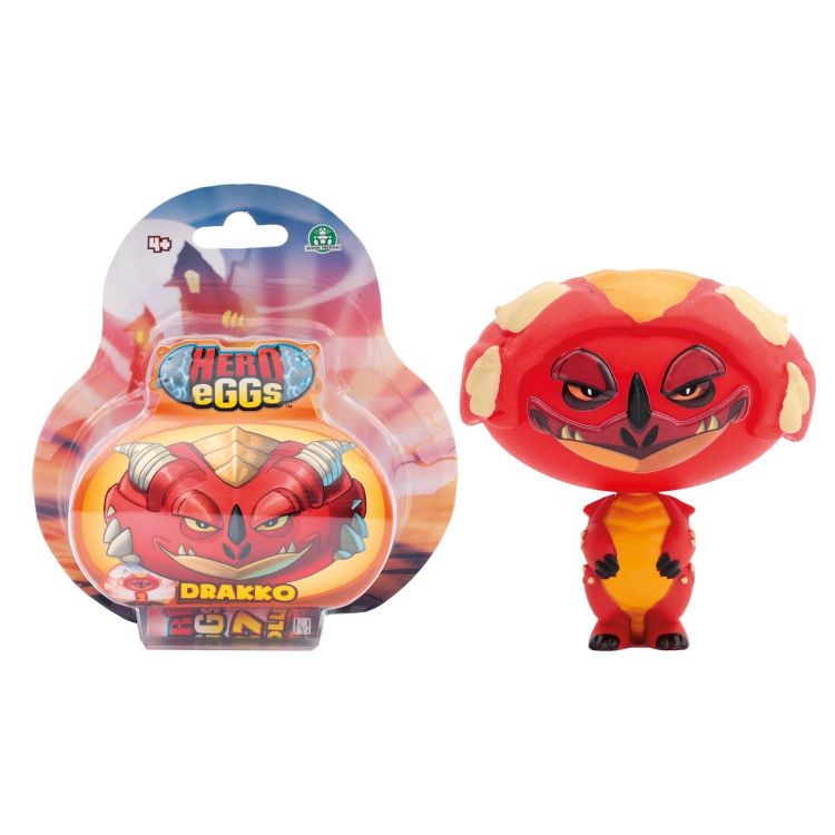 Hero Eggs 04137 Яйцеголовые монстры Фигурка Drakko Монстр Дракон