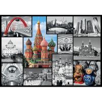 Trefl 10380 Пазлы Москва - коллаж, 1000 деталей 