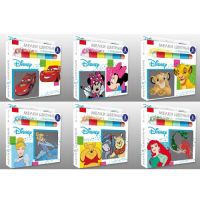 CENTRUM 70349 Набор мелков CENTRUM Мел цветной Disney 6 штукук с блестками, 6 мелков и 1 упаковка блесток
