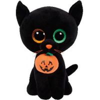 TY 37080 Beanie Boo's Мягкая игрушка Кошка Shadow черная, 33 см