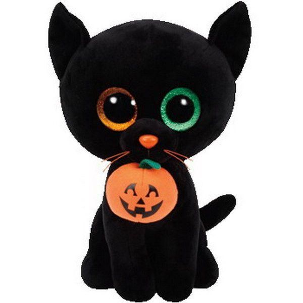 TY 37080 Beanie Boo's Мягкая игрушка Кошка Shadow черная, 33 см