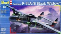 Revell 04887 Cборная модель истребителя P-61B Black Widow, 1:48
