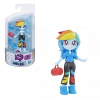 Hasbro E4237 MLP EG Minis Мини-кукла Модный приговор, Радуга Дэш