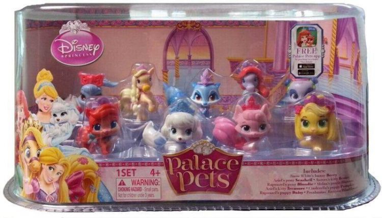 Palace Pets Mini Palace Giftset 21218 Подарочный набор из 9 фигурок, 4 см