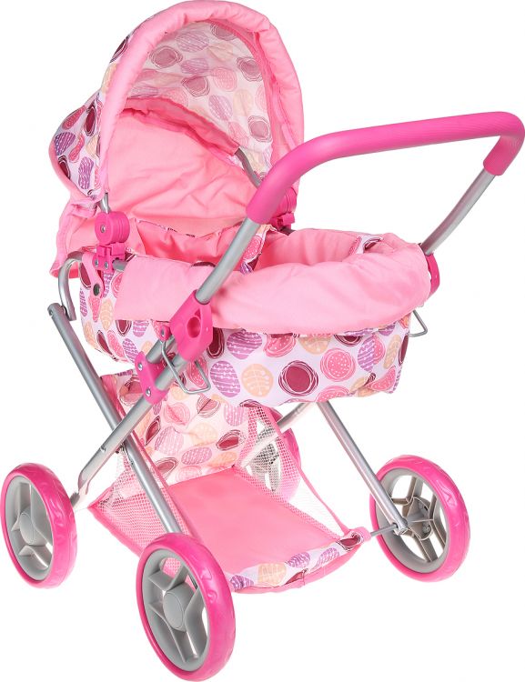 Melobo K0107 Коляска для куклы с переноской в комплекте, 56х30х66 см
