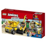 Lego Juniors 10734 Конструктор Лего Город Стройплощадка, 175 деталей