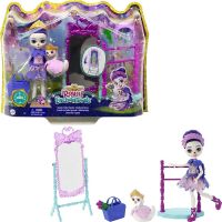 Mattel GYJ06 Энчантималс Игровой набор Балетная студия Сарели Свон и Поинт