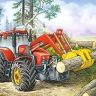 Castorland C60-06366 Пазл Трактор, 60 деталей