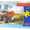 Castorland C60-06366 Пазл Трактор, 60 деталей