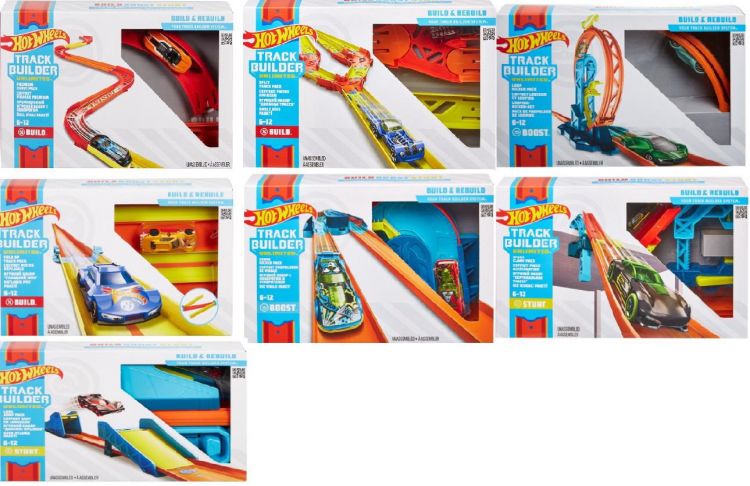 Mattel GLC87 Hot Wheels® Конструктор Трасс Крутой поворот, в ассортименте 7 видов