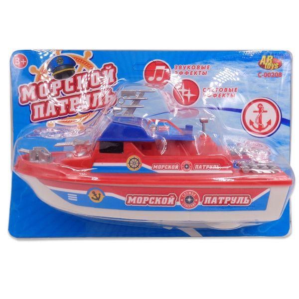 ABtoys C-00208 Катер "Морской патруль", звуковые и световые эффекты