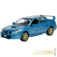 Motormax 73330 Коллекционная модель машины Subaru Impreza WRX STI, 1:24, голубой металлик