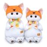BUDI BASA LK24-027 Мягкая игрушка Кошечка Ли-Ли в шапке лисичка, 24 см