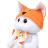 BUDI BASA LK24-027 Мягкая игрушка Кошечка Ли-Ли в шапке лисичка, 24 см